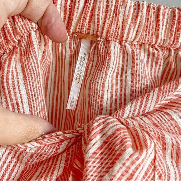 Free People Womens Hello There Beautiful Knit Blouse, Orange - Picture 5 of 10